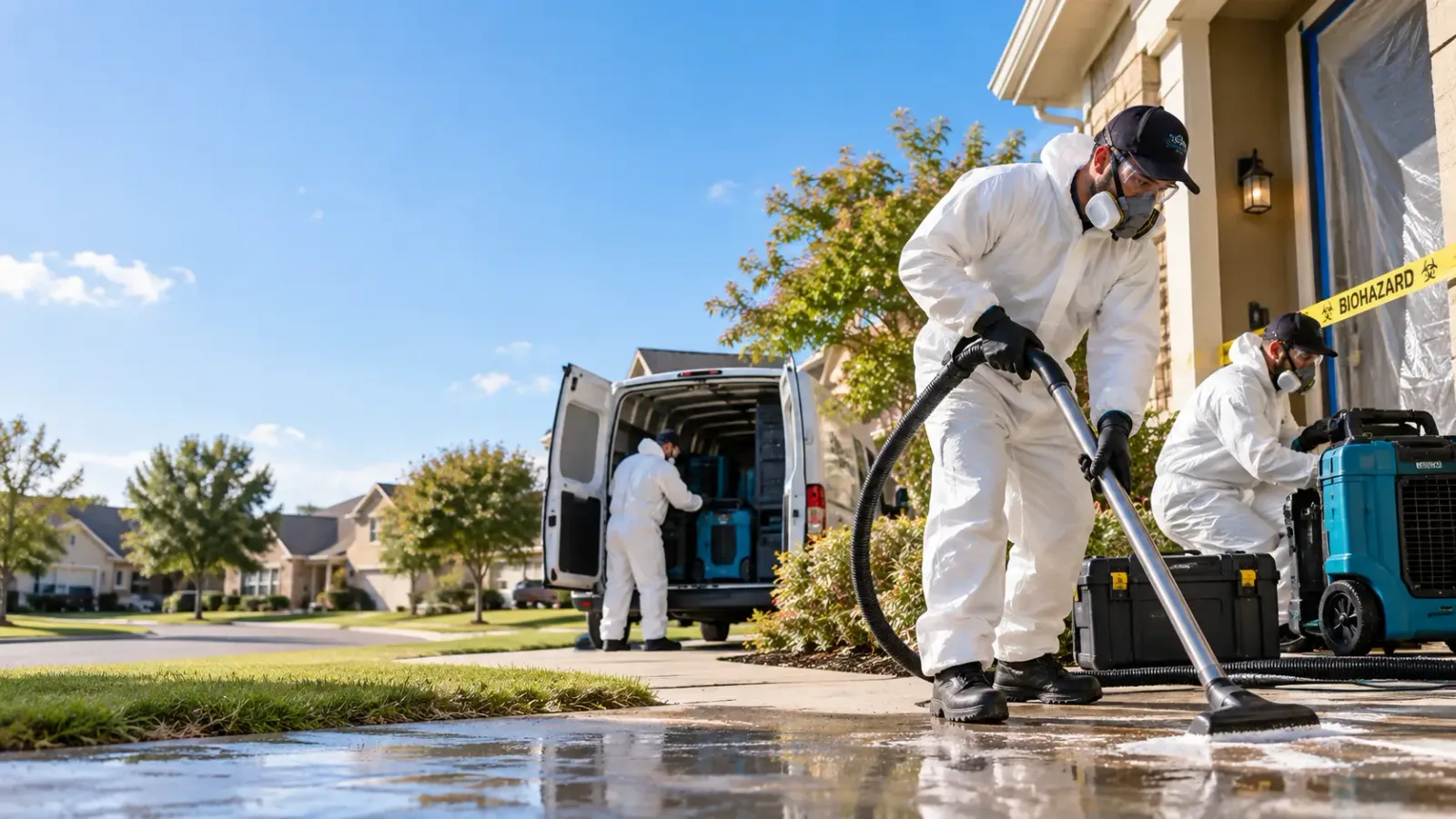 Biohazard Cleanup in Industry, TX